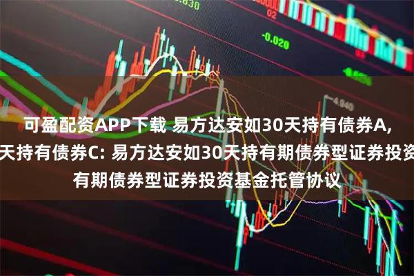 可盈配资APP下载 易方达安如30天持有债券A,易方达安如30天持有债券C: 易方达安如30天持有期债券型证券投资基金托管协议